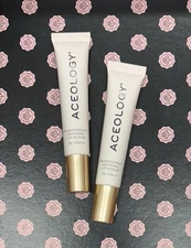 Lot of 2 Aceology Passionfruit Refining Lip Scrub 0.5 oz/15g Sealed Exp 08/21/27