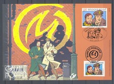 BELGIUM/FRANCE 2004 Blake and mortimer comics SOUVENIR CARD 3283hk