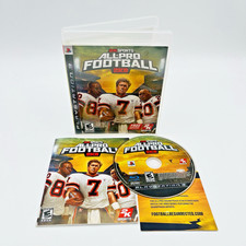All-Pro Football 2K8 (Sony PlayStation 3, PS3) Complete w Manual & Insert Tested