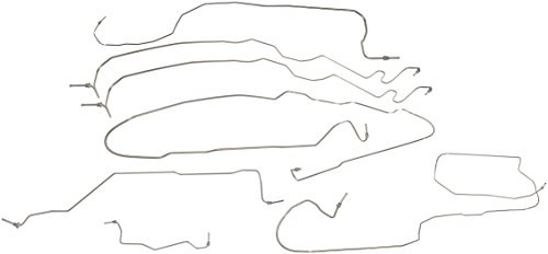 Stainless Brake Line Kit for Silverado Sierra 2500 3500 03-07