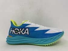 Picos unisex Hoka Crescendo MD, cerámica/azul diva, hombre 8/mujer 9,5 EE. UU.