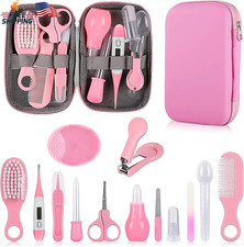 Baby Grooming Kit, Infant Safety Care Set with Hair Brush Comb Nail Clipper Nasa
