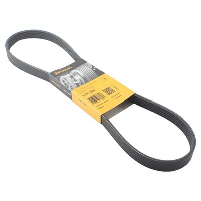 Continental Automotive Serpentine Metric Multi-V Belt 6PK1026