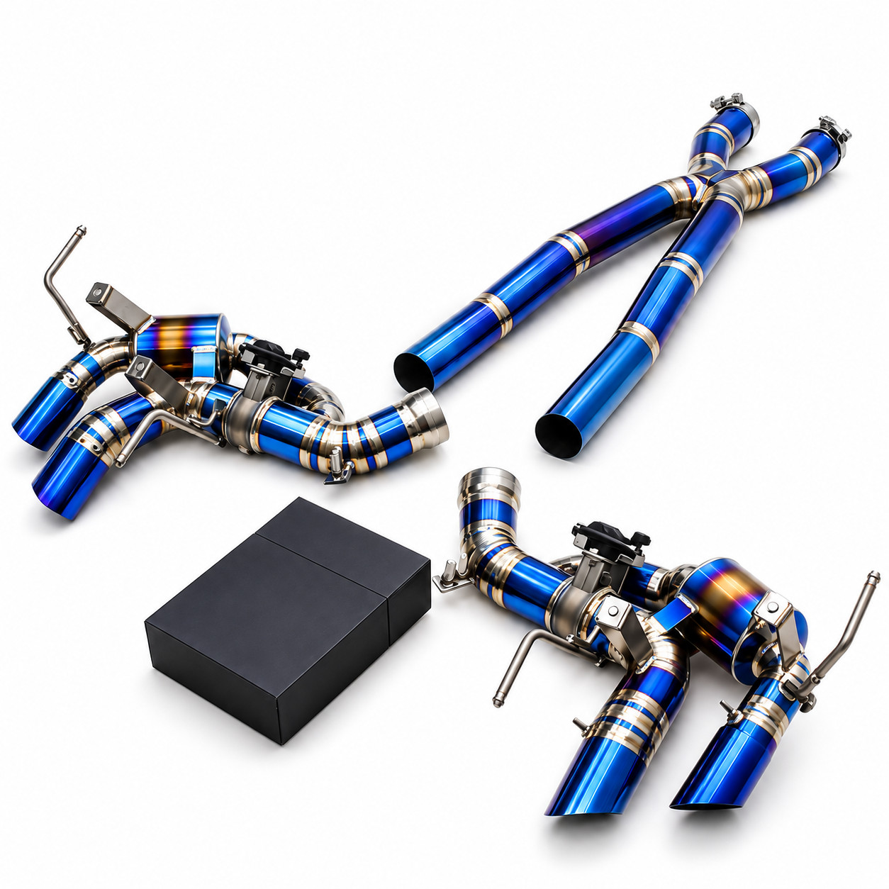 Ferrari Purosangue 2022 Exhaust tailpipe Blue