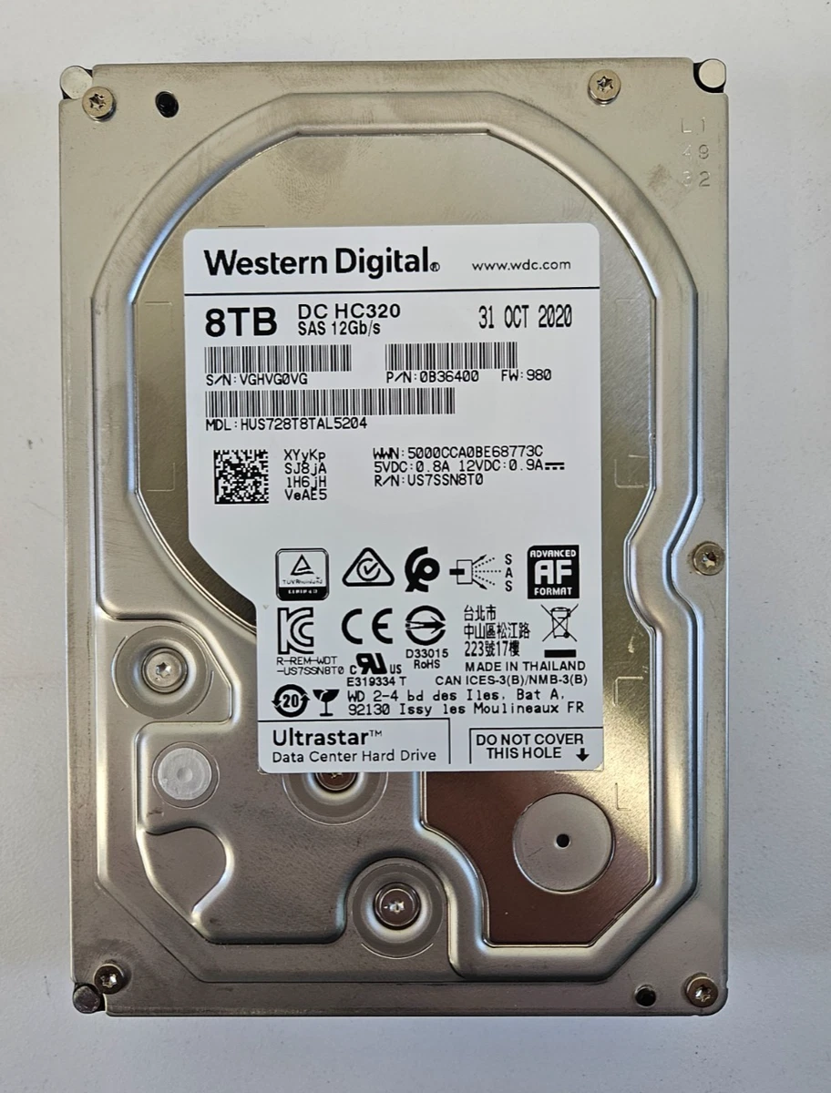 【新品未使用】WesternDigital 8TB HDD Western Digital 8TB 5400RPM SATA 6Gb/s 3.5'' HDD WD80EDAZ | eBay