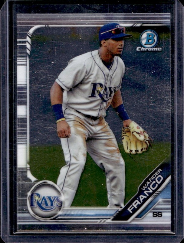2019 Bowman Draft Wander Franco Chrome #BDC-93 Rays