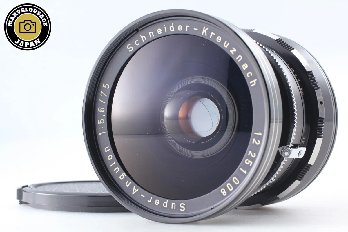 フィルムカメラ SUPER-ANGULON 75mm F8 Schneider Super-Angulon 75mm Focal Camera Lenses for sale | eBay