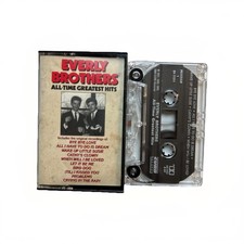 Everly Brothers Cassette All-Time Greatest Hits 1991 Curb Records Vintage Tape
