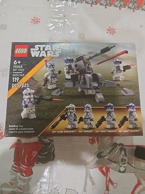 Lego Star Wars 501st Clone Troopers Battle Pack 75345 Sealed In Box