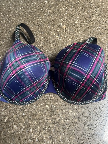 Victoria's Secret Women's T-Shirt Push-Up Bra, Full Coverage, Size 38DDD VS Demi