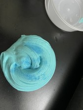 HOMEMADE Aqua Fluffy Slime
