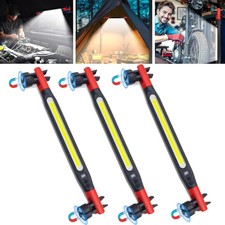 1-3X Under Hood Work Light Bar LED Magnetic Light w/Hooks Cordless Rechargeable