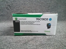 70C1XC0 New! Genuine Lexmark Extra High Yield Cyan Toner Cartridge for CS510