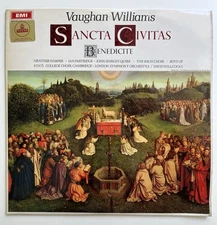 Vaughan Williams Sancta Civitas Benedicite EMI UK Lp ASD 2422 NM- TAS List