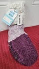 2 Pairs MUK LUKS Women's Cabin Socks Slippers Shea Butter L/XL  Faux Shearling  — photo 1