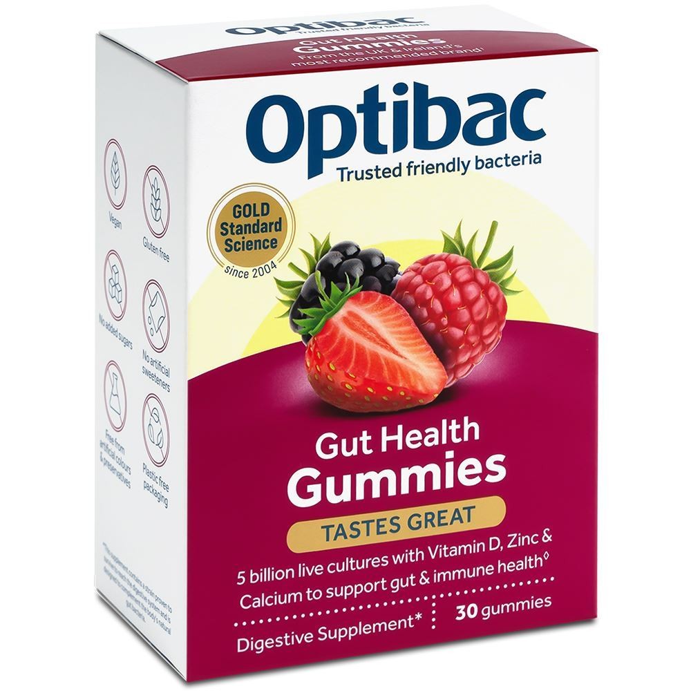 Optibac Gut Health Gummies 30 Gummies - Image 12