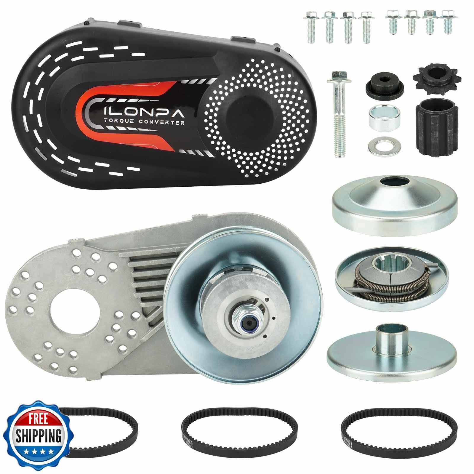 30 Series Torque Converter 2-7HP Go Kart Clutch Set 1" for 10T #40/41/420 Cha