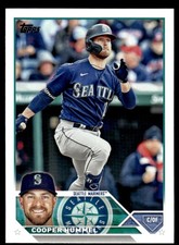 2023 Topps Update Cooper Hummel Seattle Mariners #US295 19050