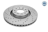 2X Bremsscheibe MEYLE-PD: Advanced Performance And Design. Meyle 183 521 1106/PD