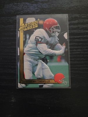 1991 Action Packed # 47 CLAY MATTHEWS Cleveland Browns 