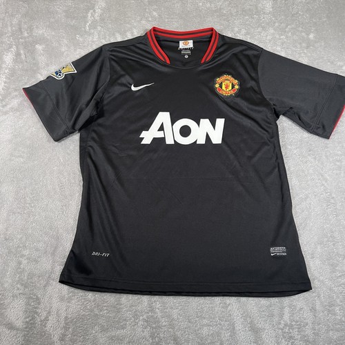 Manchester United Shirt Mens Large Nike Premier League Champions Soccer 11/12