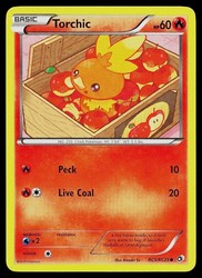 Torchic RC5/RC25 Legendary Treasures Radiant Collection Holo