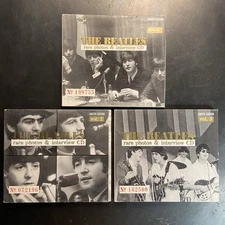The Beatles Rare Photos & Interview CD Digipaks (Vol. 1, 2, 3 - Limited Edition)
