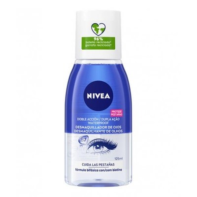 Nivea Daily Essentials Double Effect Augen Make Up Entferner 125ml