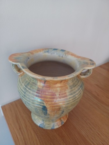 Vaso a goccia Burgess & Leigh Burleigh Ware vintage primi '900 - Foto 2 di 4