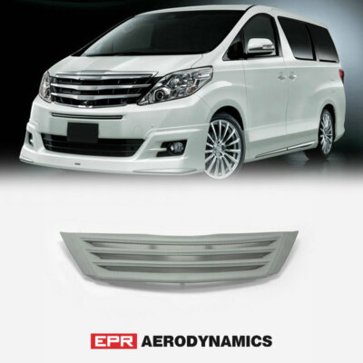 FRP Unpainted MDL Style For 12-14 Alphard 20 series AH20 front grill (Facelift)
