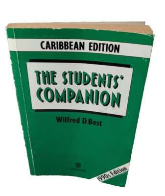 STUDENT'S COMPANION By W. Best Paperback