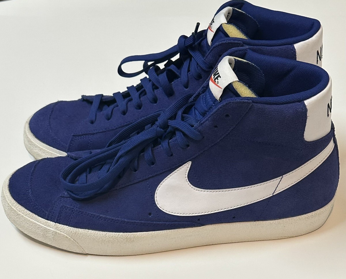Nike Blazer Mid 77 Suede Deep Royal Blue Men