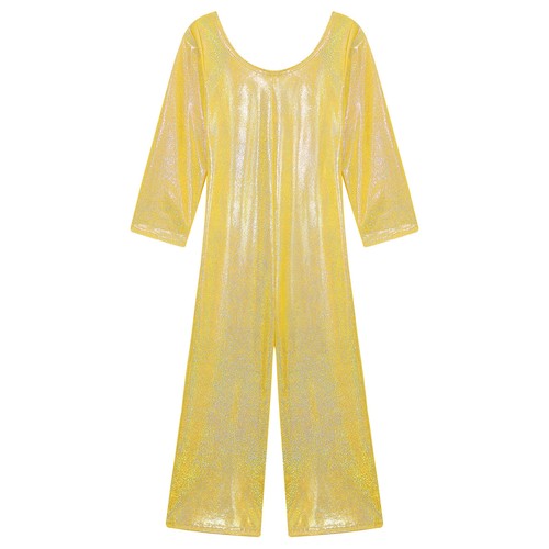 Kids Girls Unitard Party Jumpsuit Long Sleeve Bodysuit Full Body Costume Dance - Picture 23 of 78