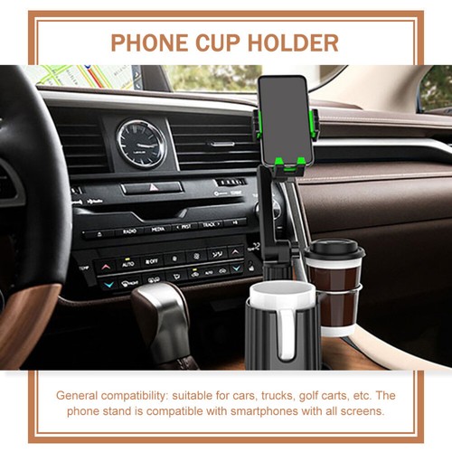 Universal Convenient Phone Mount For Truck Drivers Cupholder Phone Holder - Photo 3 sur 12