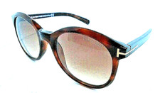 New Tom Ford Riley TF 298 TF298 52F 51mm Havana Men's Women's Sunglasses Italy .