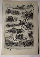 Document Ancienne planche Motoculture tracteur charrue gravures  1922