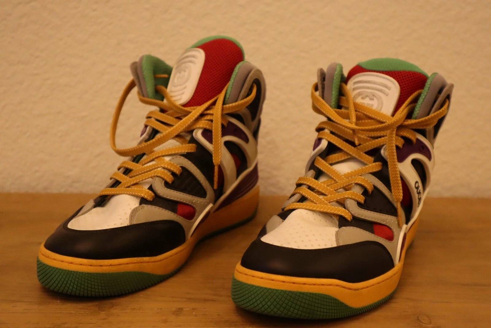 Baskets hautes haut de gamme Gucci panier homme