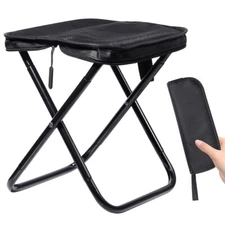 Portable Small Folding Stool Foldable Camping Stool Hiking Fishing Chair Outdoor