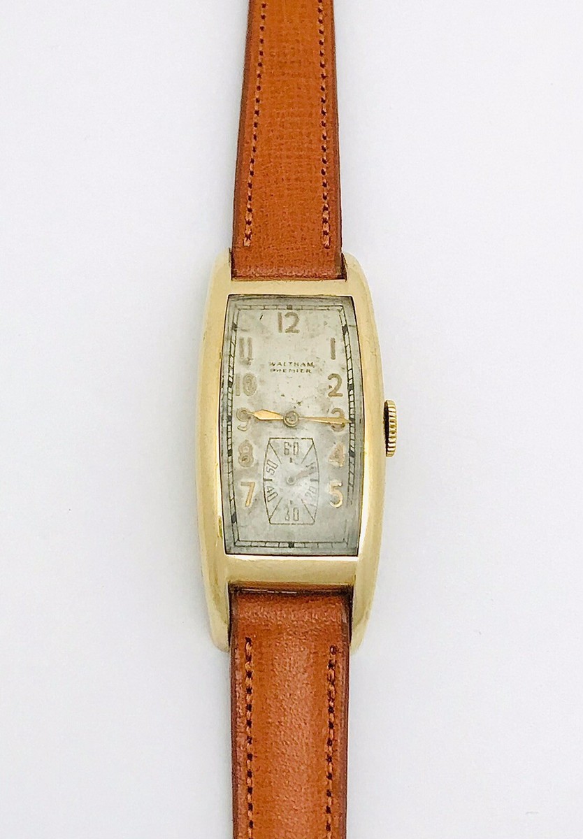 Rare Vintage 1930s Art Deco Waltham USA Premier Curvex  display picture 2