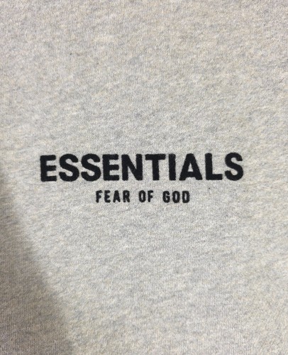Fear of God Essentials Kids Size 8 Heather Oatmeal Mock Neck Sweater Womens XS/S - Picture 10 of 15