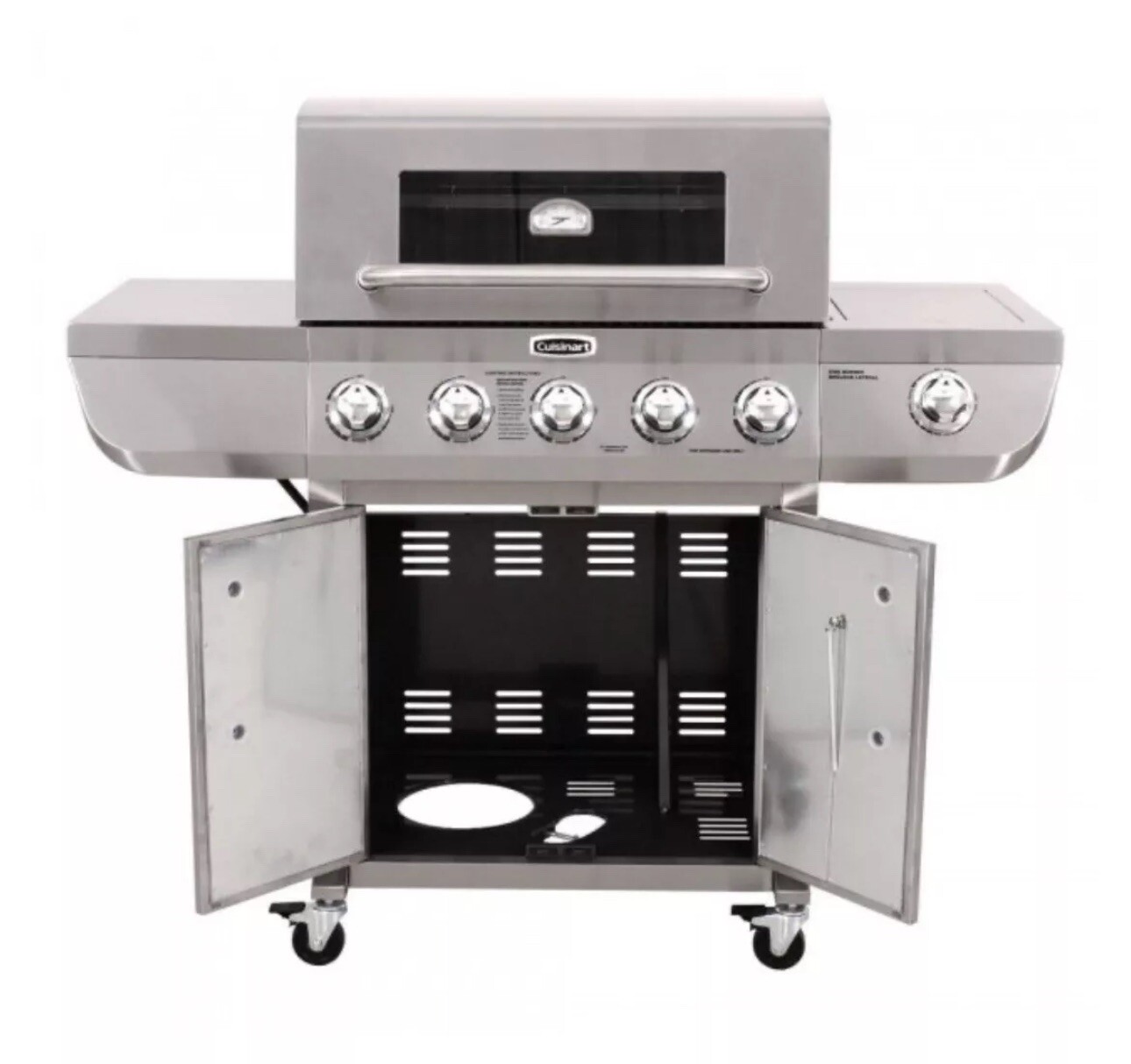 Cuisinart Five Burner Dual Fuel Gas Grill LOCAL PICK UP ONLY eBay