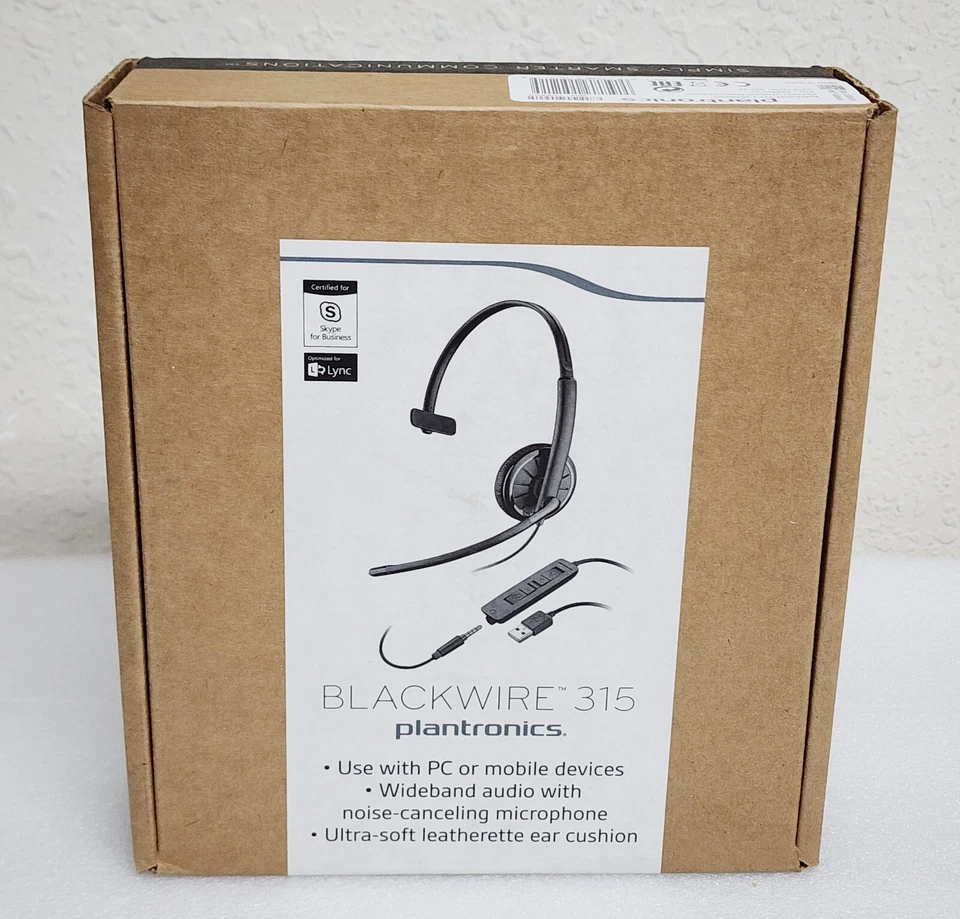 PLANTRONICS Blackwire C3215 Mono USB-A & 3.5mm Plug Headset for Microsoft Lync - Image 2 of 4
