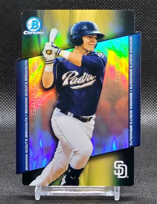 2014 Bowman Chrome Bowman Scout's Breakouts Die-Cut Jake Bauers #BSB-JB