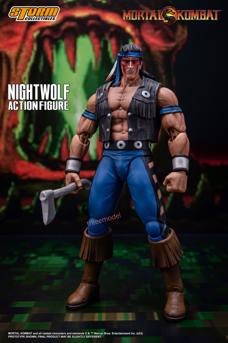 Storm Toys DCMK16 1/12 Mortal Kombat NIGHTWOLF 6
