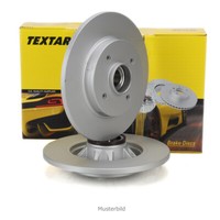 Textar Bremsscheiben + Radlager Satz FüR Renault Clio Megane Wingo Wind Hinten