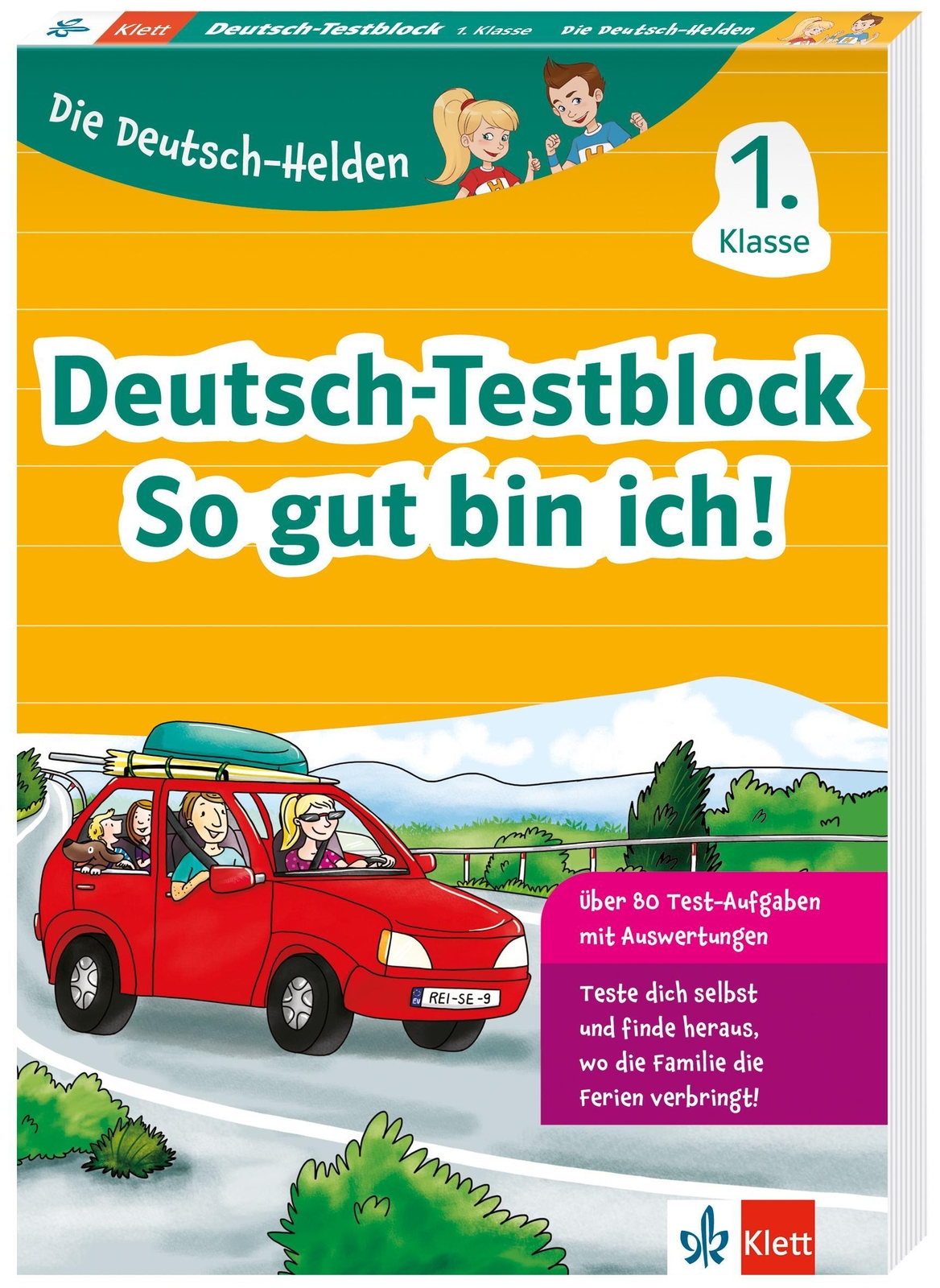 Die Deutsch-helden: Deutsch-testblock So Gut Ich 1. Klasse |