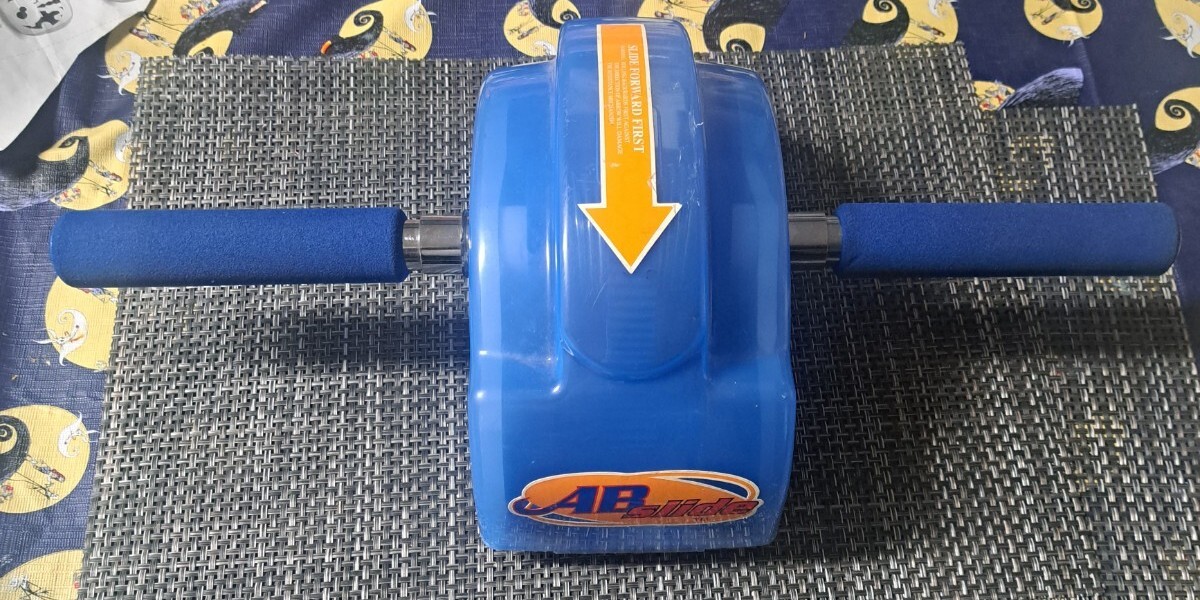 Ab Roller Fitness Abdominal Rubber Handle Double Training Abs