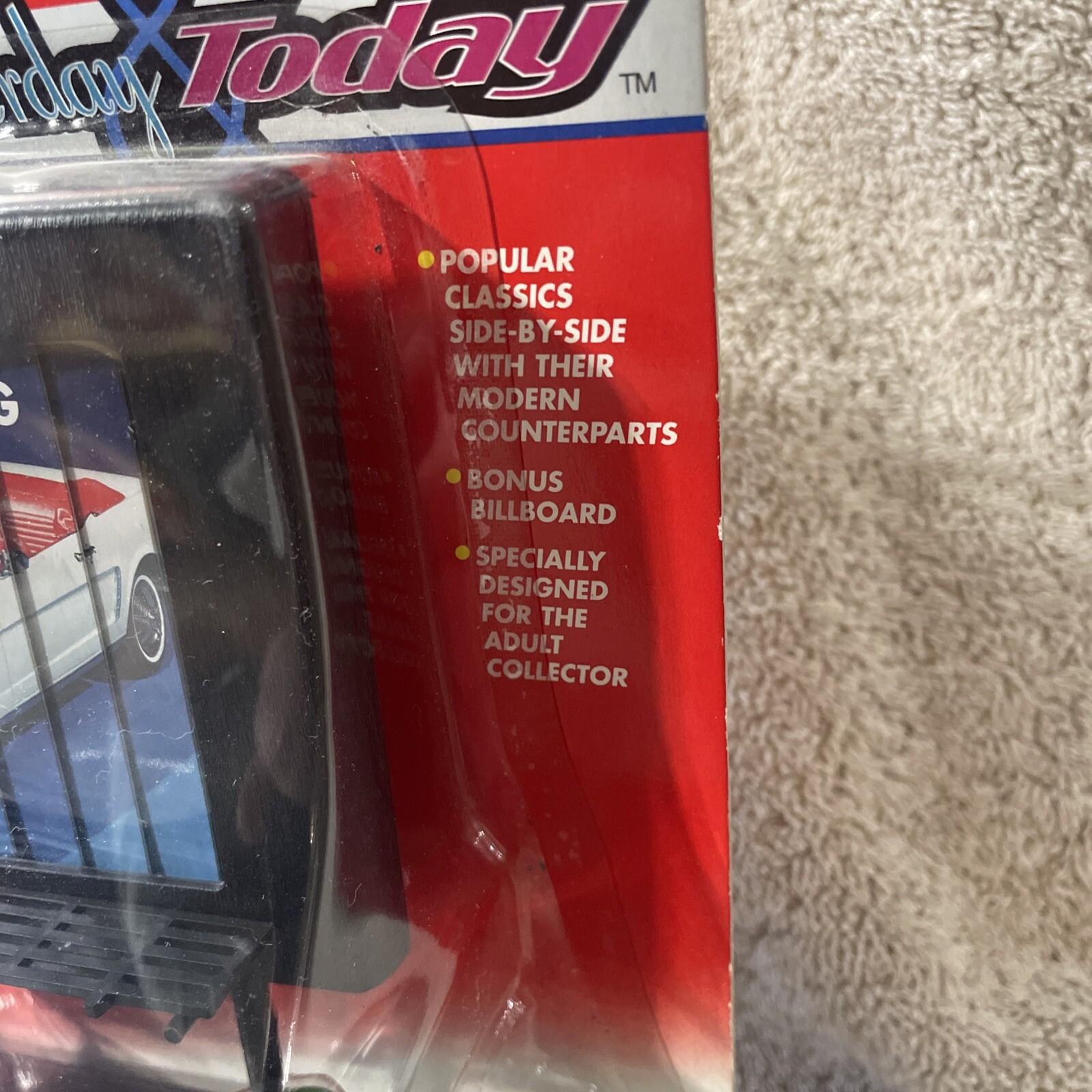 Johnny Lightning Yesterday & Today -  1964 1/2 Mustang and 2001 Mustang 1:64 NIP