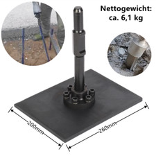 Jack hammer compattatore anti shock Hex spline rammer tamping albero piastra IT