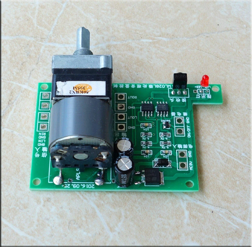 Audio preamp remote volume control board with ALPS potentiometer - Image 3 of 3